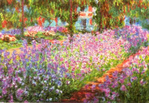 Claude Monet Artist s Garden at Giverny Sweden oil painting art